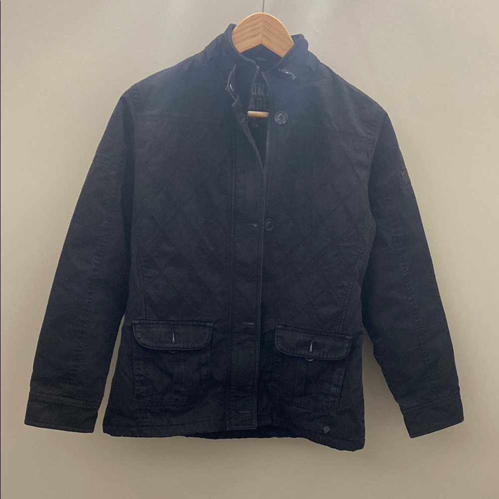 Women’s Black Quilted Jacket M